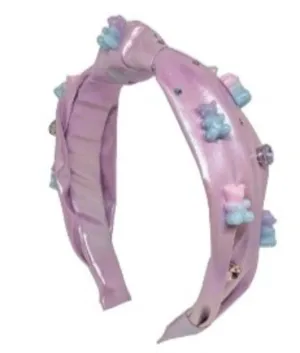Bari Lynn 3D Gummy Bear Headband - Lavender