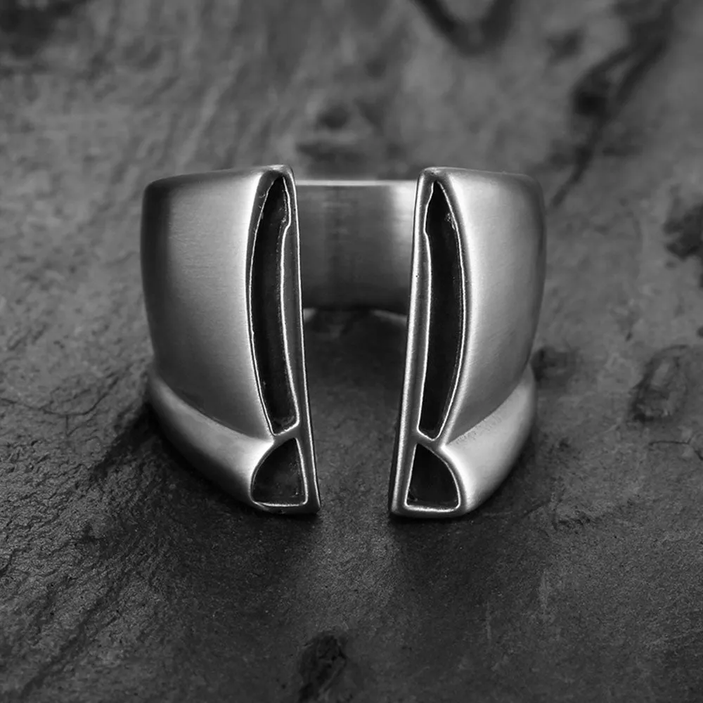 HELMET SIGNET RING