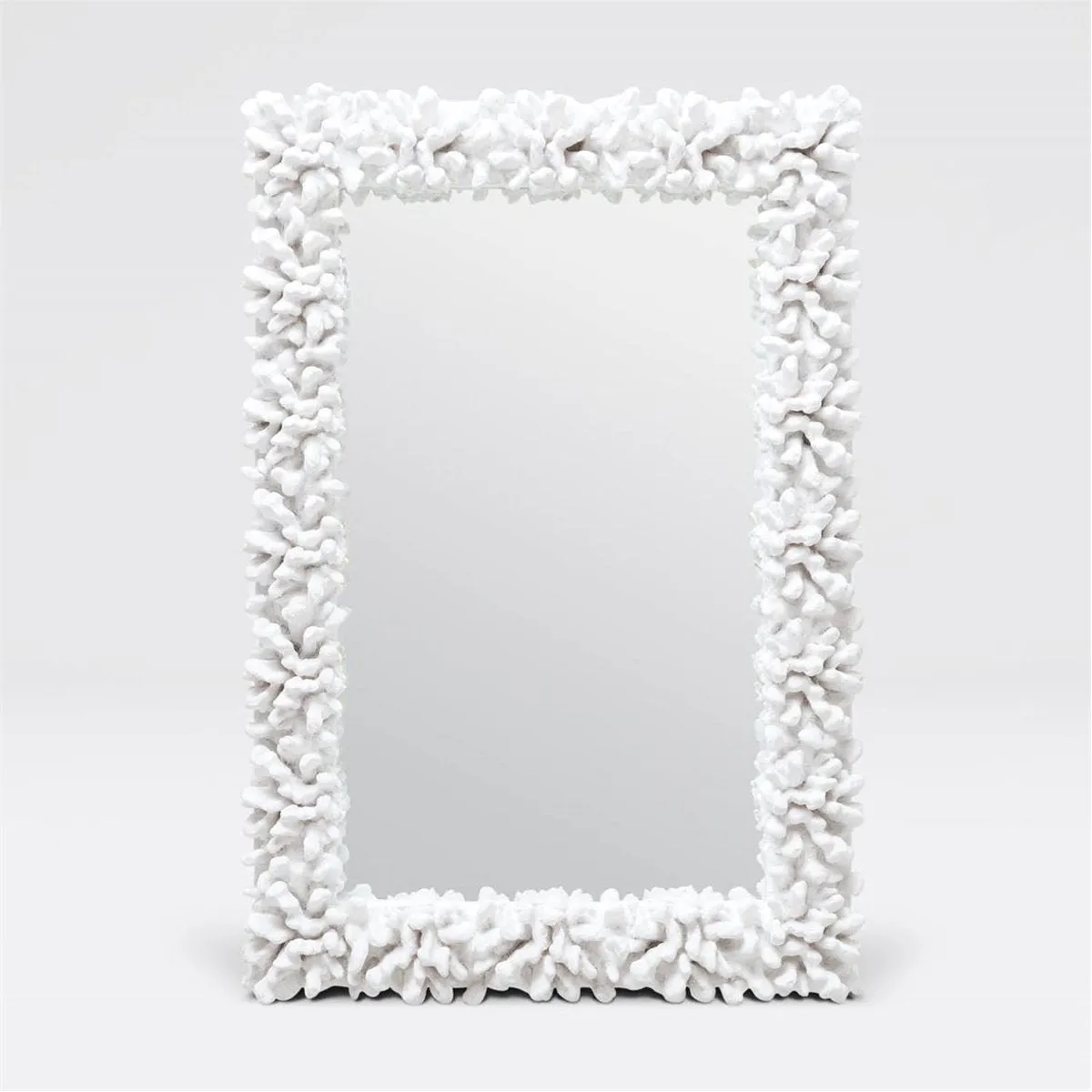 Made Goods Ophelia Rectangular Faux Coral Mirror