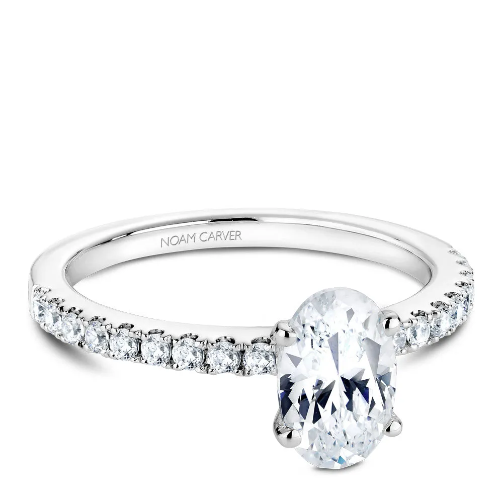 Noam Carver Engagement Ring - B017-02WS-FCYA