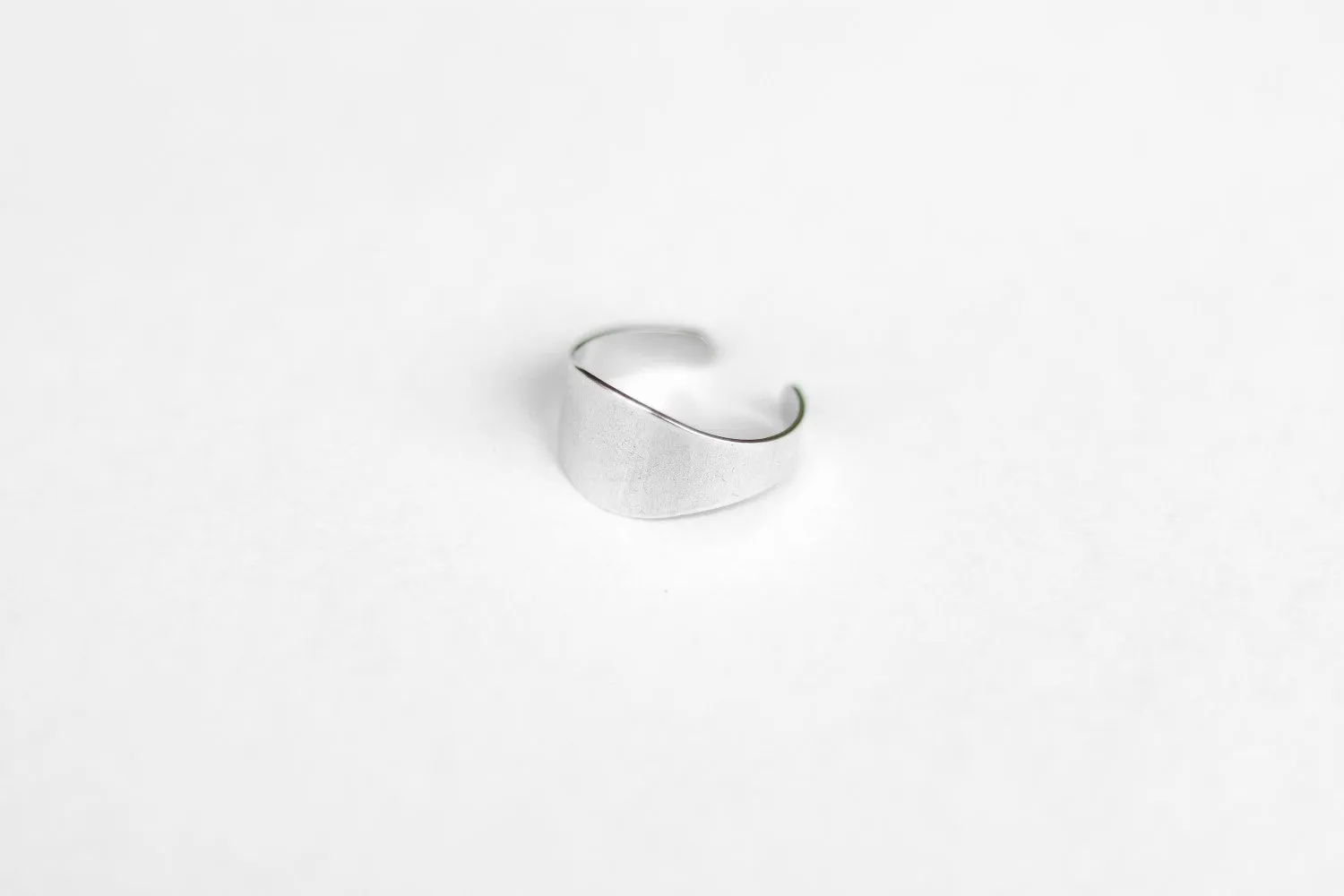 Ring for men, silver plain ring, men's ring, boyfriend gift for him, adjustable ring, wrapped ring, minimalist mens jewelry, stacking ring