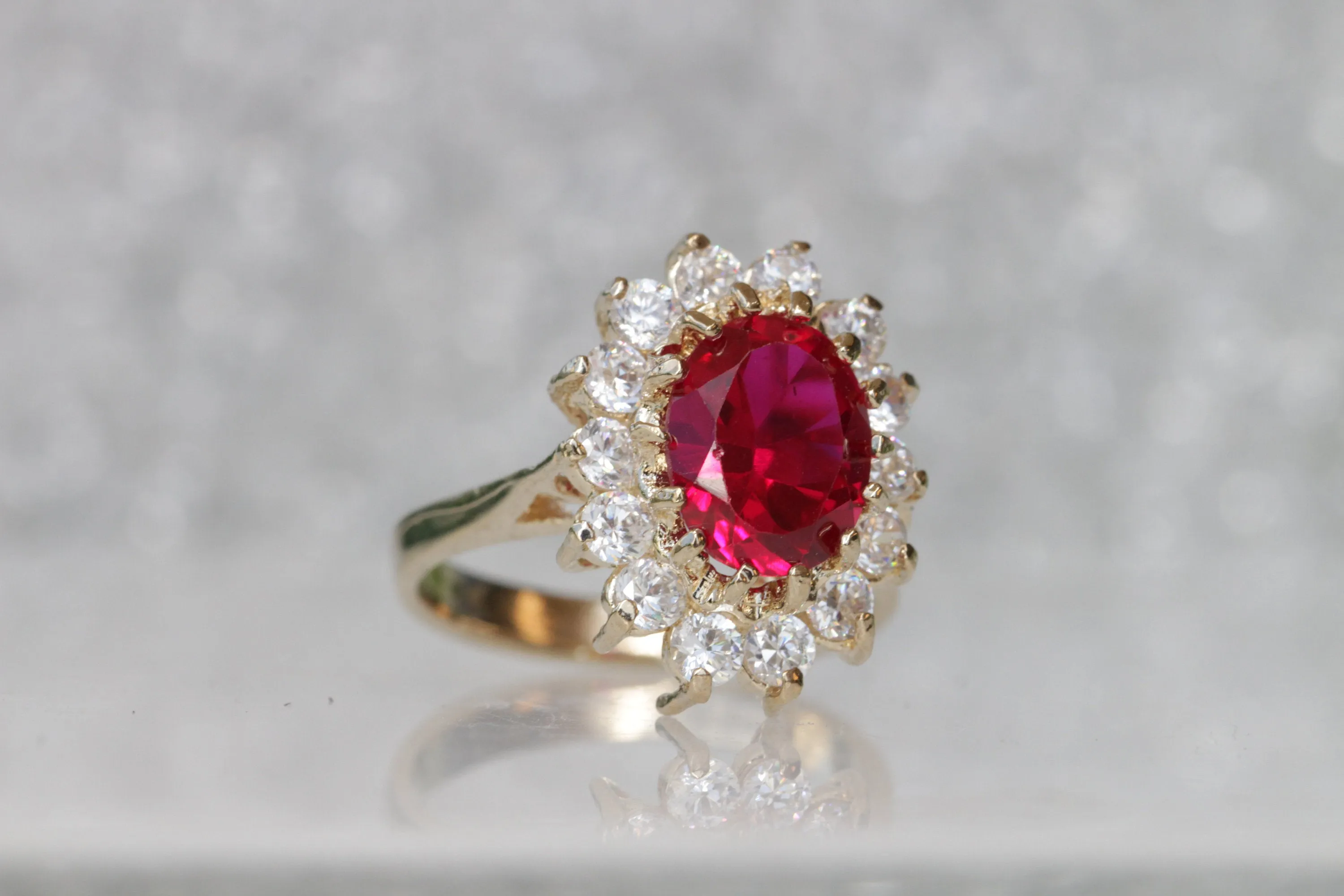 RUBY ENGAGEMENT RING