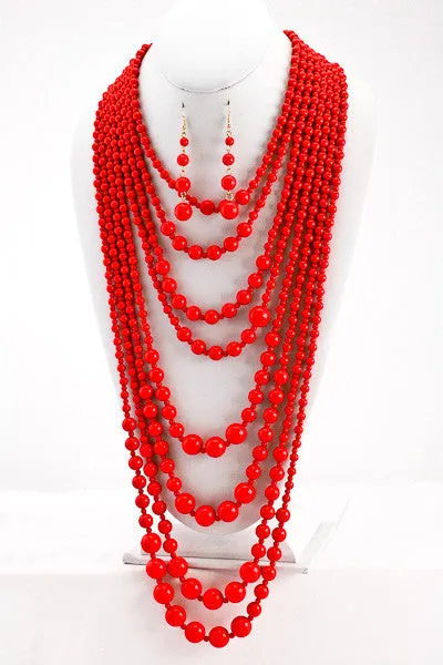 She's Stranded Necklace Sets